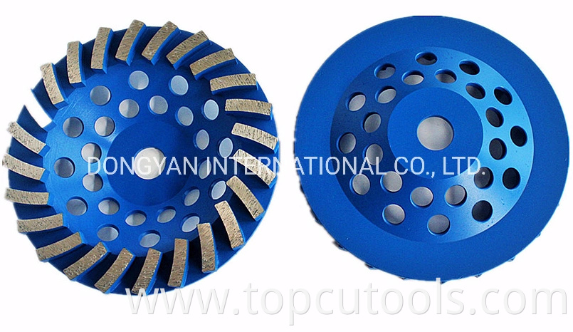 High Quality Segmented Turbo Diamond Grinding Cup Wheel